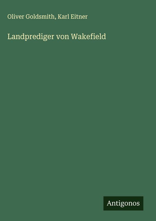 Produktbild: Landprediger von Wakefield