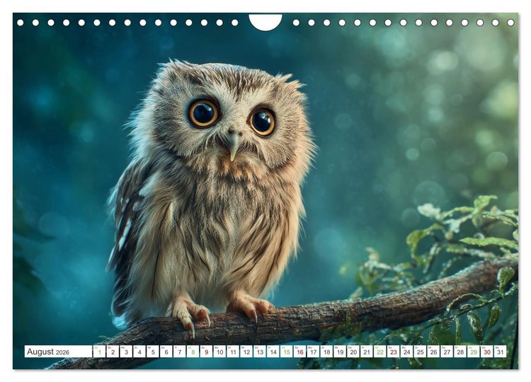 Produktbild: Flauschige Momente (Wandkalender 2026 DIN A4 quer), CALVENDO Monatskalender
