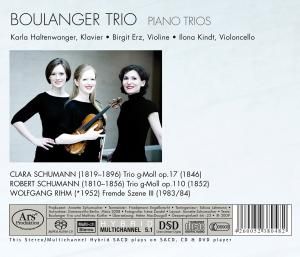 Produktbild: Boulanger Trio: Klaviertrios