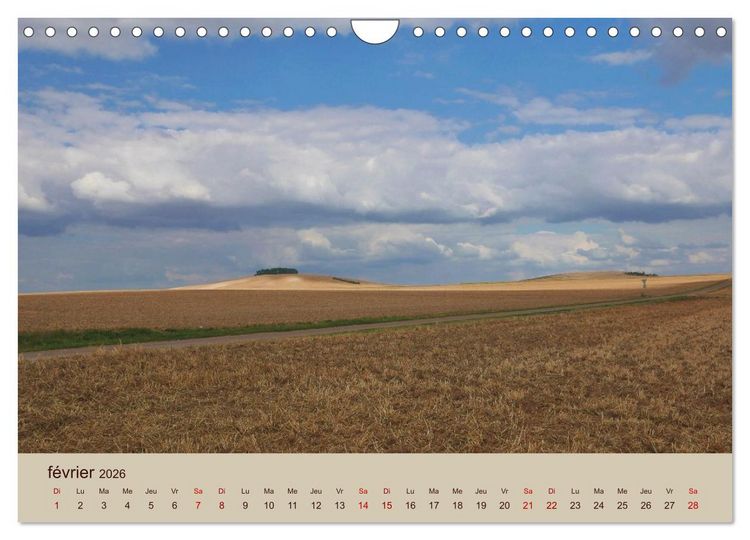 Produktbild: Paysages de l'Yonne (Calendrier mural 2026 DIN A4 vertical), CALVENDO calendrier mensuel