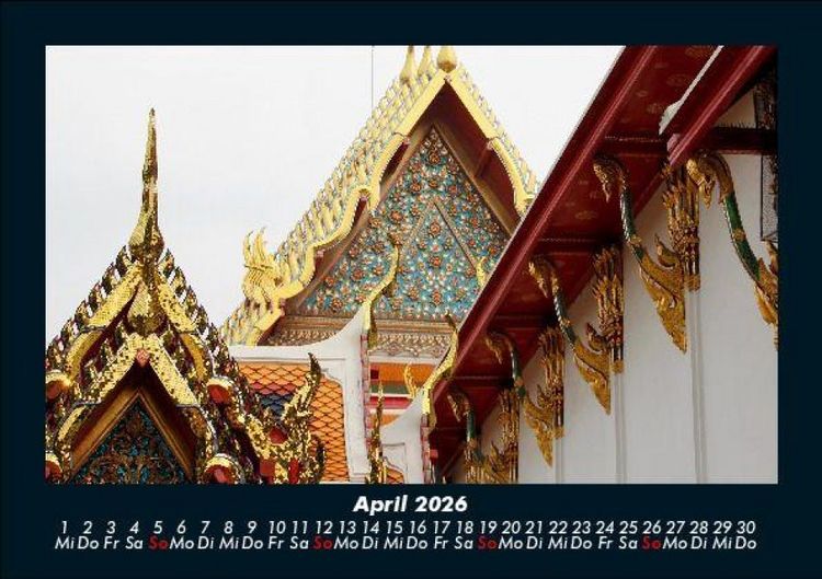 Produktbild: Tempel 2026 Fotokalender DIN A5