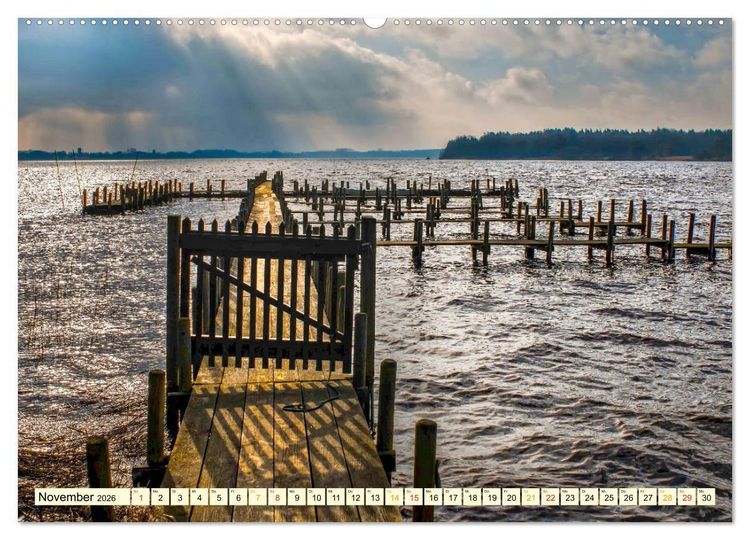Produktbild: Reise durch Deutschland - Bad Zwischenahn am Zwischenahner Meer (hochwertiger Premium Wandkalender 2026 DIN A2 quer), Kunstdruck in Hochglanz