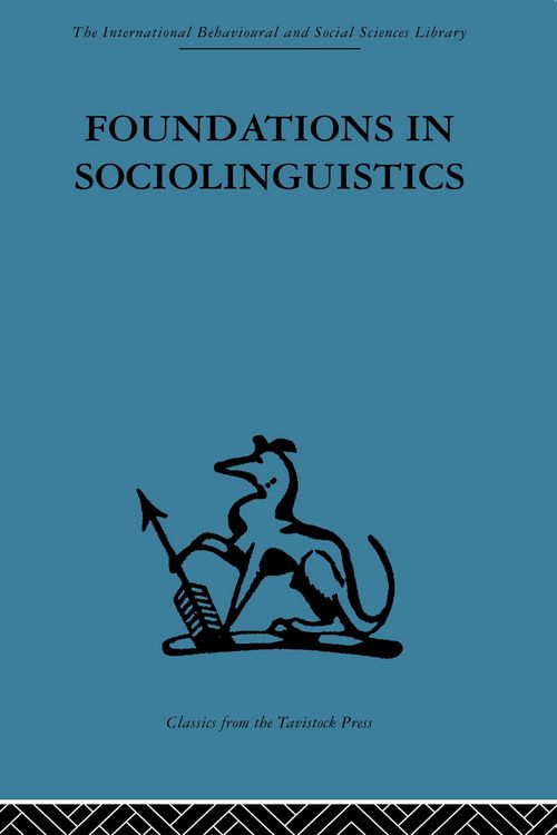 Produktbild: Foundations in Sociolinguistics