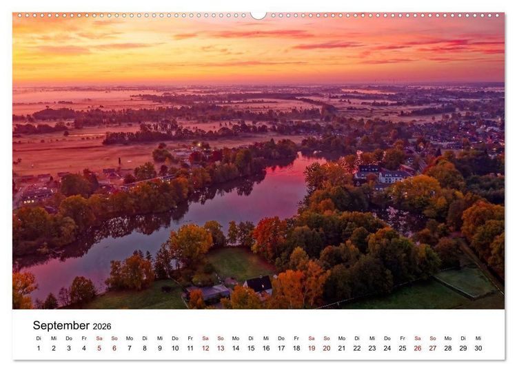 Produktbild: Hamburger Ansichten (Wandkalender 2026 DIN A2 quer), CALVENDO Monatskalender