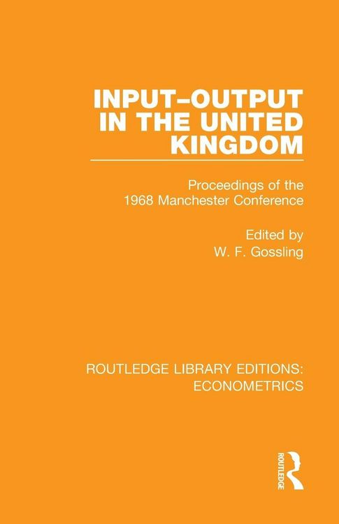 Produktbild: Input-Output in the United Kingdom