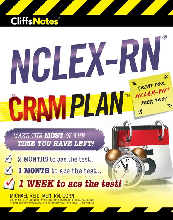 Produktbild: CliffsNotes NCLEX-RN Cram Plan