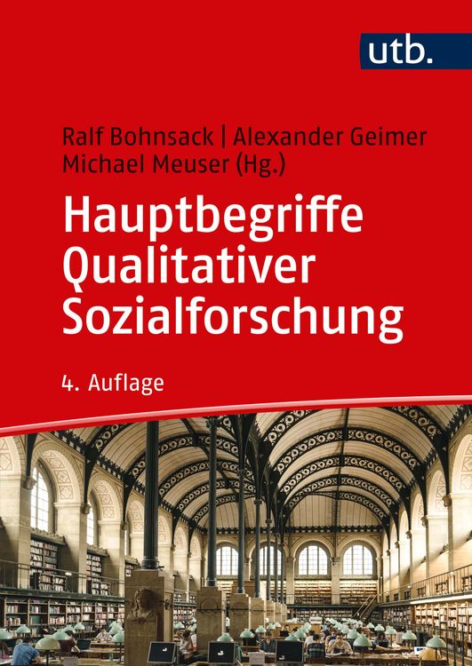 Produktbild: Hauptbegriffe Qualitativer Sozialforschung