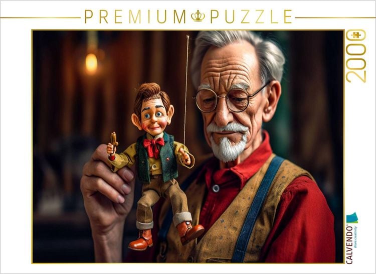 Produktbild: CALVENDO Puzzle Abenteuer des Pinocchio von Carlo Collodi | 2000 Teile Lege-Gr&ouml;&szlig;e 90x67cm Foto-Puzzle f&uuml;r gl&uuml;ckliche Stunden