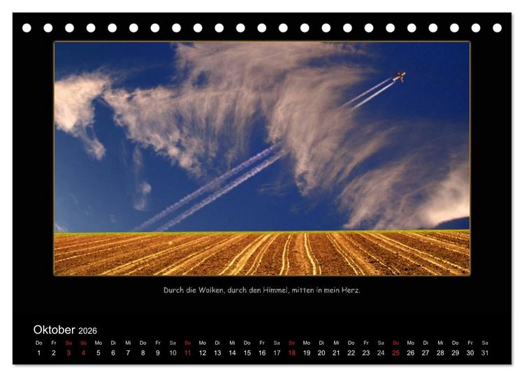 Produktbild: Freundschaft (Tischkalender 2026 DIN A5 quer), CALVENDO Monatskalender