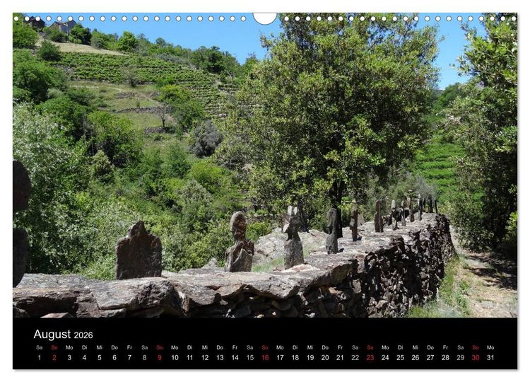 Produktbild: Ard&egrave;che &middot; Wandergebirge und Kajakschluchten in S&uuml;dfrankreich (Wandkalender 2026 DIN A3 quer), CALVENDO Monatskalender