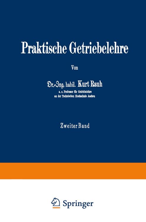 Produktbild: Praktische Getriebelehre