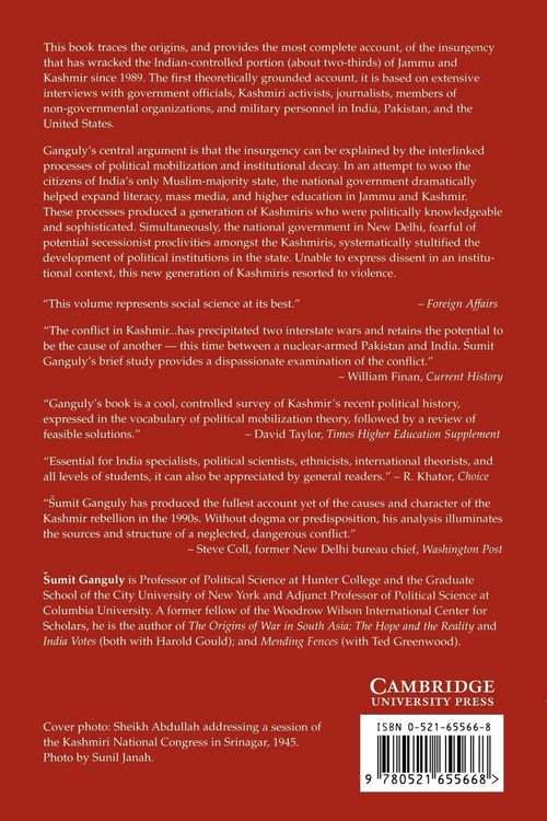 Produktbild: The Crisis in Kashmir