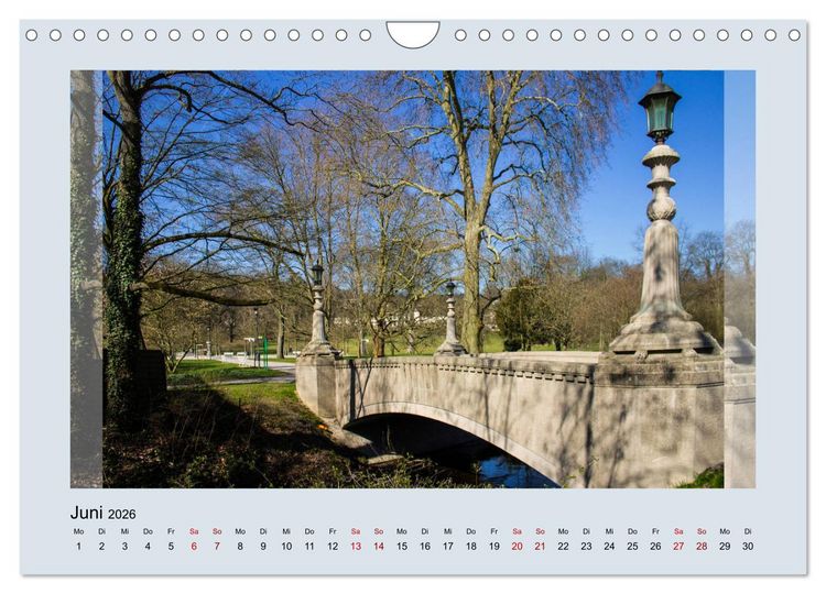 Produktbild: Ein Besuch in Bad Nauheim (Wandkalender 2026 DIN A4 quer), CALVENDO Monatskalender