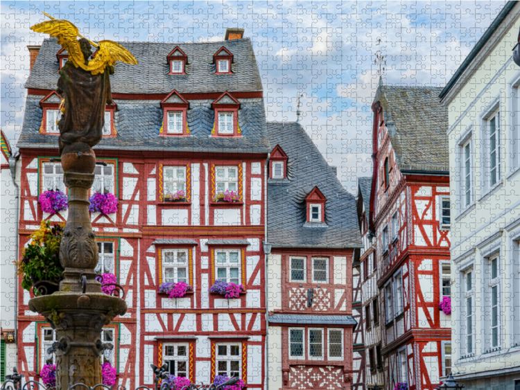 Produktbild: CALVENDO Puzzle Ein Motiv aus dem Kalender Bernkastel Kues Impressionen | 1000 Teile Lege-Gr&ouml;&szlig;e 64x48cm Foto-Puzzle f&uuml;r gl&uuml;ckliche Stunden