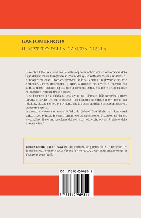 Produktbild: Il Mistero Della Camera Gialla