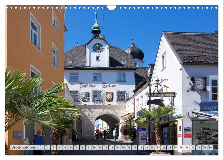 Produktbild: Eine Perle Oberbayerns - Rosenheim (Wandkalender 2026 DIN A3 quer), CALVENDO Monatskalender