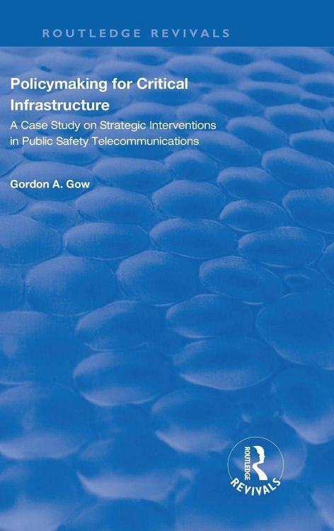 Produktbild: Policymaking for Critical Infrastructure