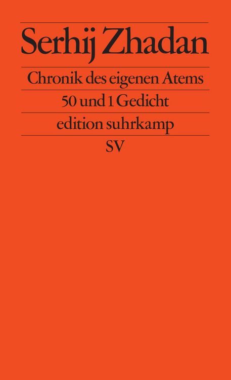 Produktbild: Chronik des eigenen Atems