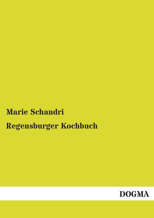 Produktbild: Regensburger Kochbuch