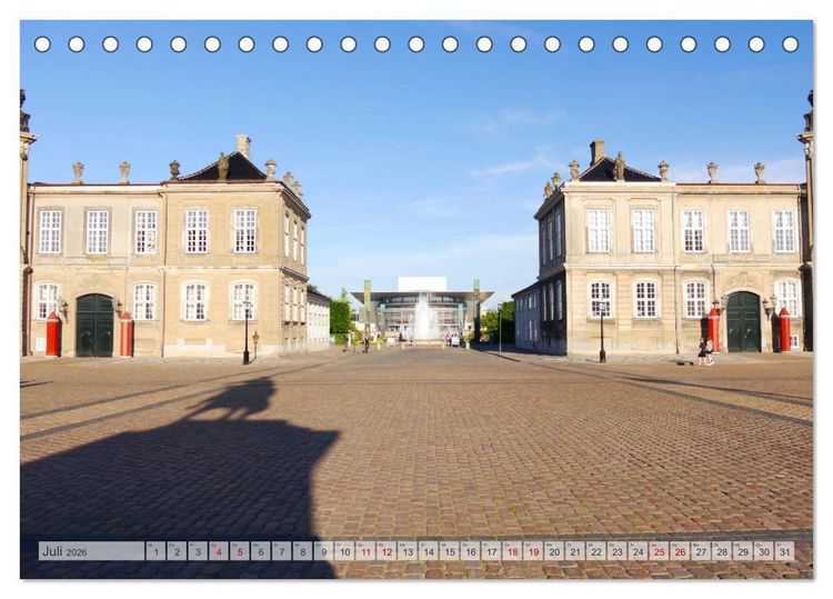 Produktbild: Kopenhagen. D&auml;nemarks sch&ouml;ne bunte Metropole (Tischkalender 2026 DIN A5 quer), CALVENDO Monatskalender