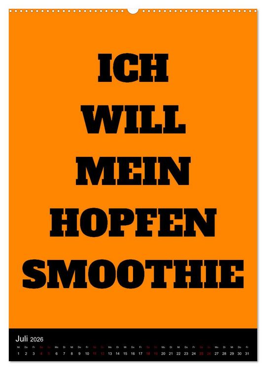 Produktbild: Aufstehen, Krone richten, weitergehen (Wandkalender 2026 DIN A2 hoch), CALVENDO Monatskalender
