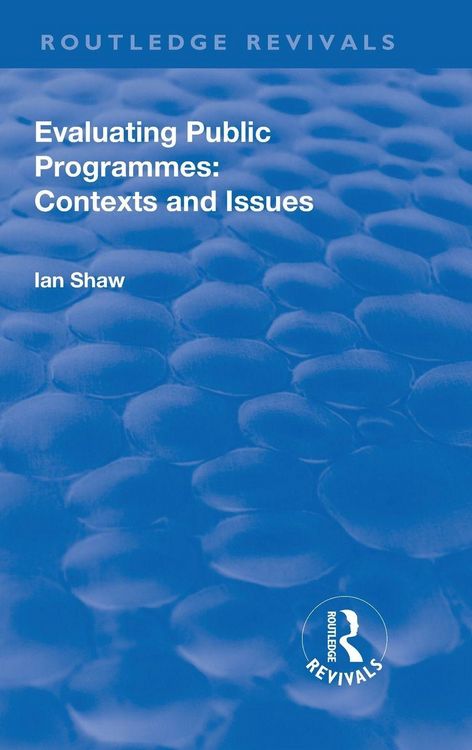 Produktbild: Evaluating Public Programmes