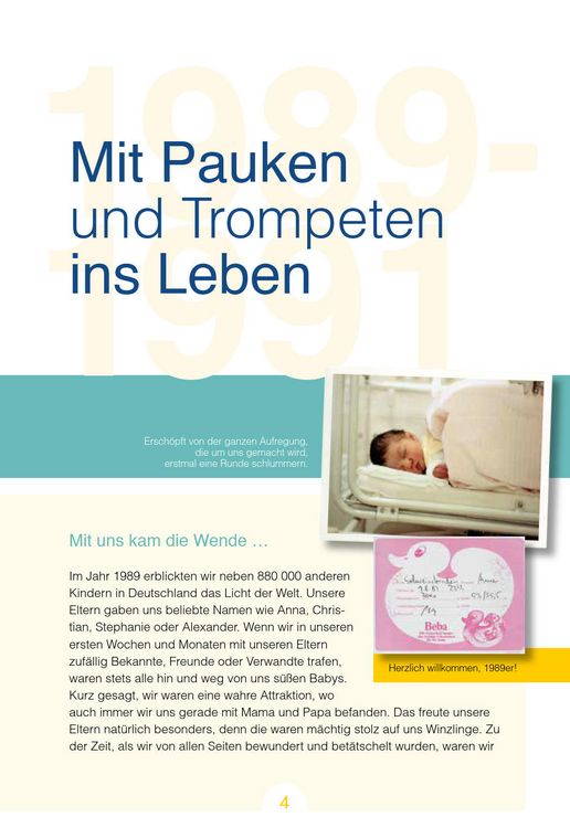 Produktbild: Wir vom Jahrgang 1989 - Kindheit und Jugend