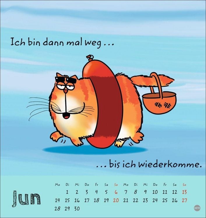 Produktbild: Catzz Postkartenkalender 2027