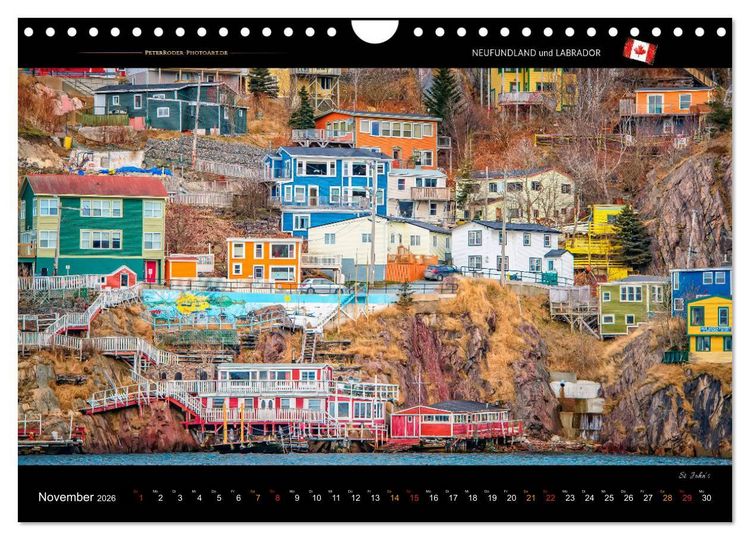 Produktbild: Kanada - eine Reise durch Kanadas einzigartige Provinzen und Territorien (Wandkalender 2026 DIN A4 quer), CALVENDO Monatskalender