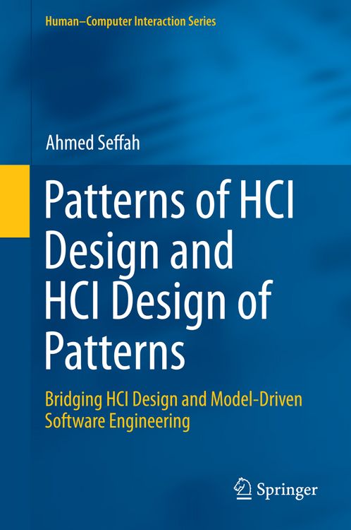 Produktbild: Patterns of HCI Design and HCI Design of Patterns