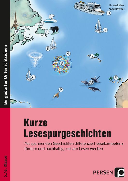 Produktbild: Kurze Lesespurgeschichten 5./6. Klasse - Deutsch