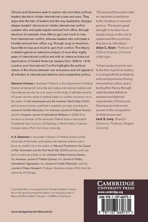 Produktbild: Leaders and International Conflict