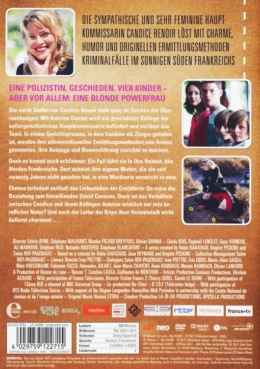 Produktbild: Candice Renoir -Staffel 4 [3 DVDs]