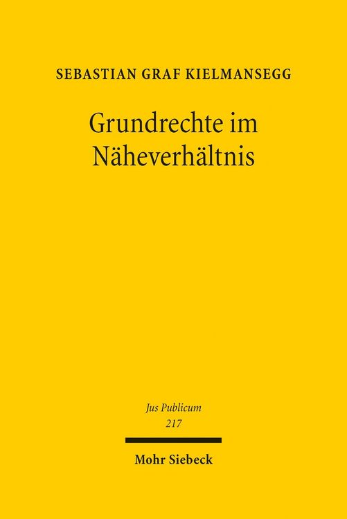 Produktbild: Grundrechte im N&auml;heverh&auml;ltnis