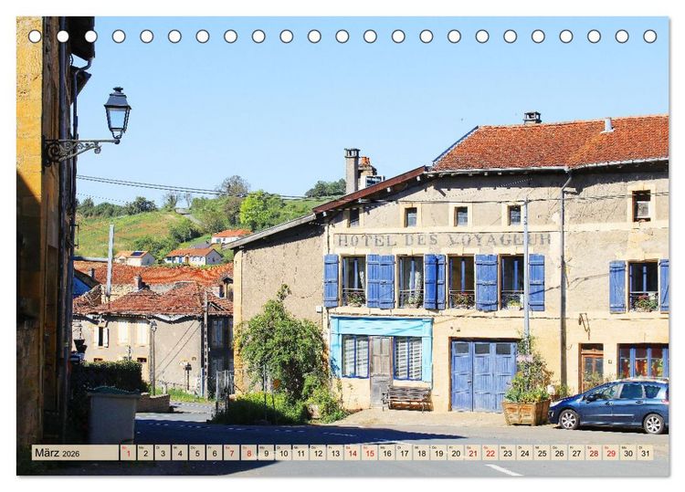 Produktbild: Marville - Renaissance-Dorf in Nordfrankreich (Tischkalender 2026 DIN A5 quer), CALVENDO Monatskalender