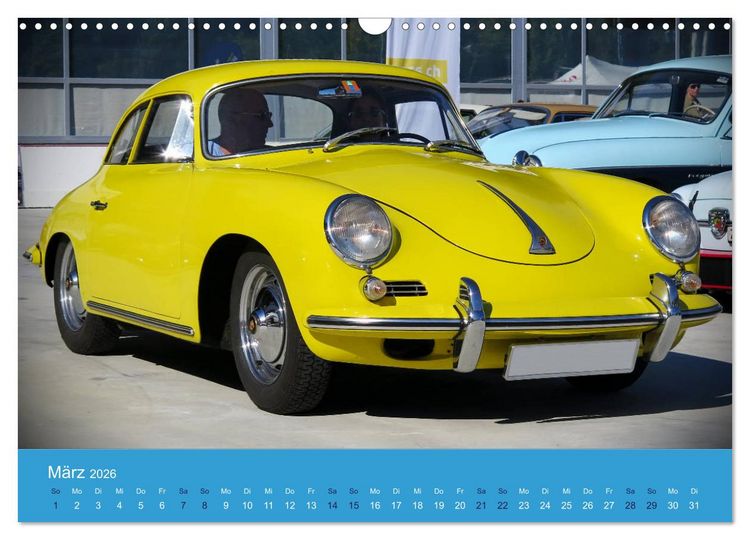 Produktbild: Porsche Classics (Wandkalender 2026 DIN A3 quer), CALVENDO Monatskalender