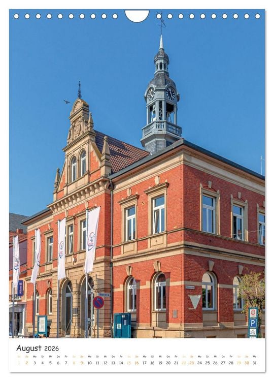 Produktbild: Rennstadt Hockenheim (Wandkalender 2026 DIN A4 hoch), CALVENDO Monatskalender