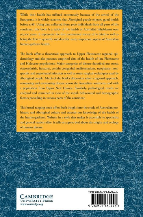 Produktbild: Palaeopathology of Aboriginal Australians