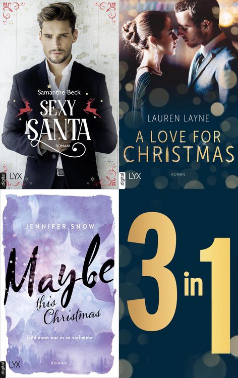 Produktbild: Das Christmas-Bundle: Drei Weihnachtsromane in einem E-Book