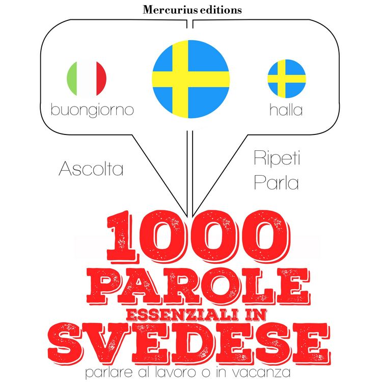Produktbild: 1000 parole essenziali in Svedese