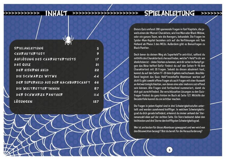 Produktbild: Das inoffizielle Quiz f&uuml;r Marvel-Fans