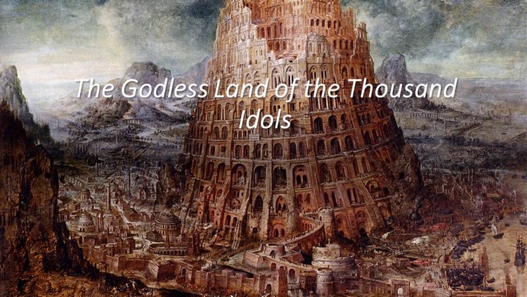 Produktbild: The Godless Land of the Thousand Idols