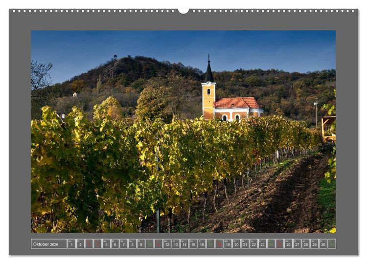 Produktbild: Ungarn - um den westlichen Balaton (Wandkalender 2026 DIN A2 quer), CALVENDO Monatskalender