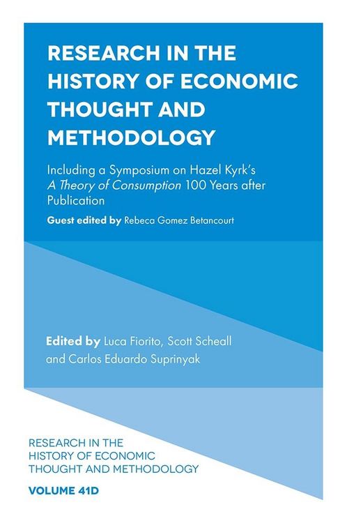 Produktbild: Research in the History of Economic Thought and Methodology