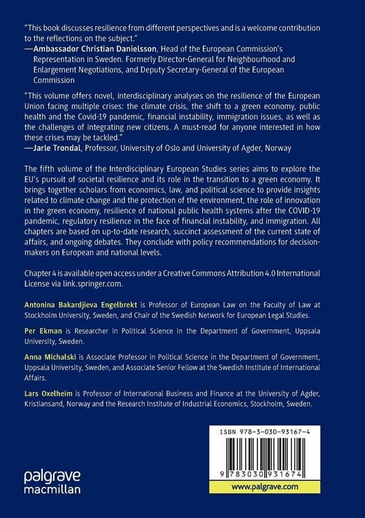 Produktbild: Routes to a Resilient European Union