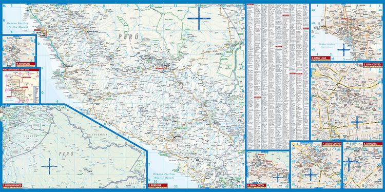 Produktbild: Peru, Borch Map