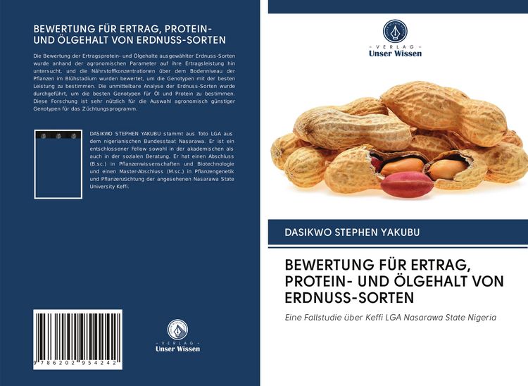 Produktbild: Bewertung f&uuml;r Ertrag, Protein- und &Ouml;lgehalt von Erdnuss-Sorten