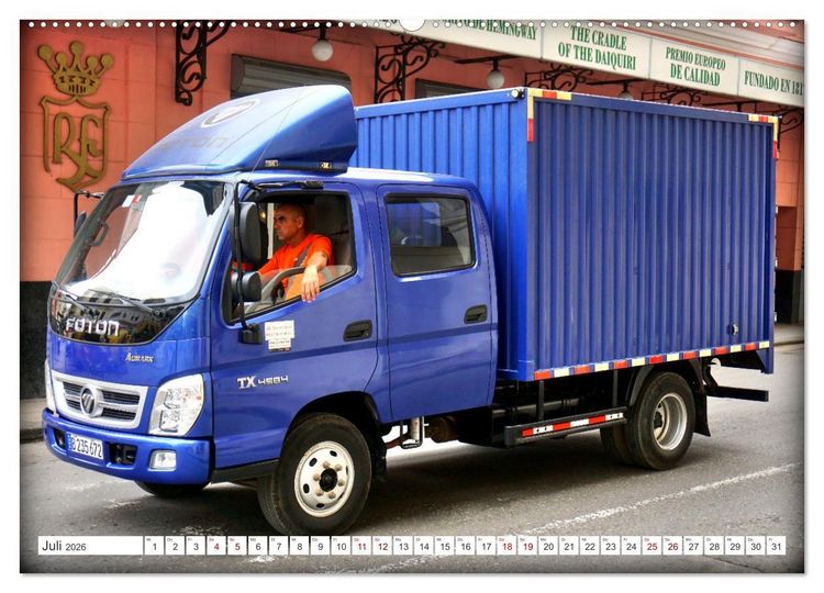 Produktbild: China Truck - Chinesische Nutzfahrzeuge (Wandkalender 2026 DIN A2 quer), CALVENDO Monatskalender