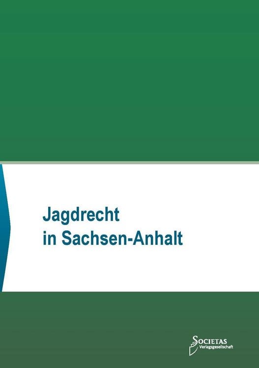 Produktbild: Jagdrecht in Sachsen-Anhalt