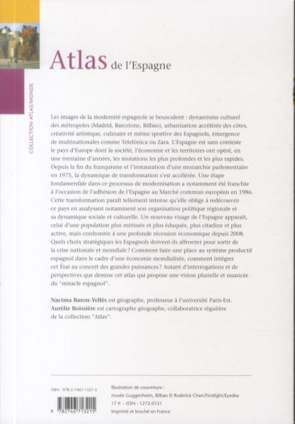 Produktbild: Atlas de l'Espagne